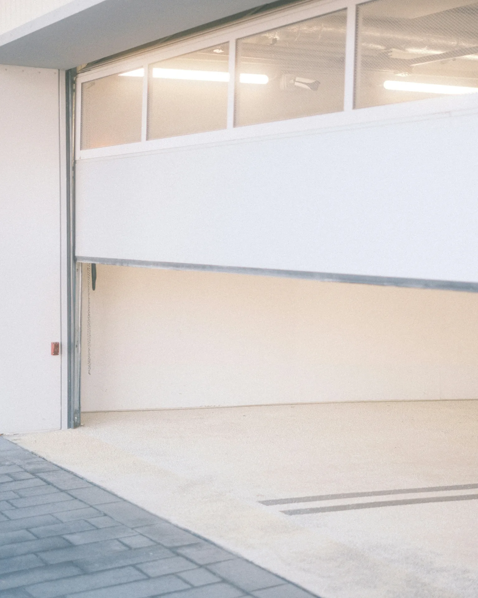 concrete loading dock apron at a Abbotsford commercial building